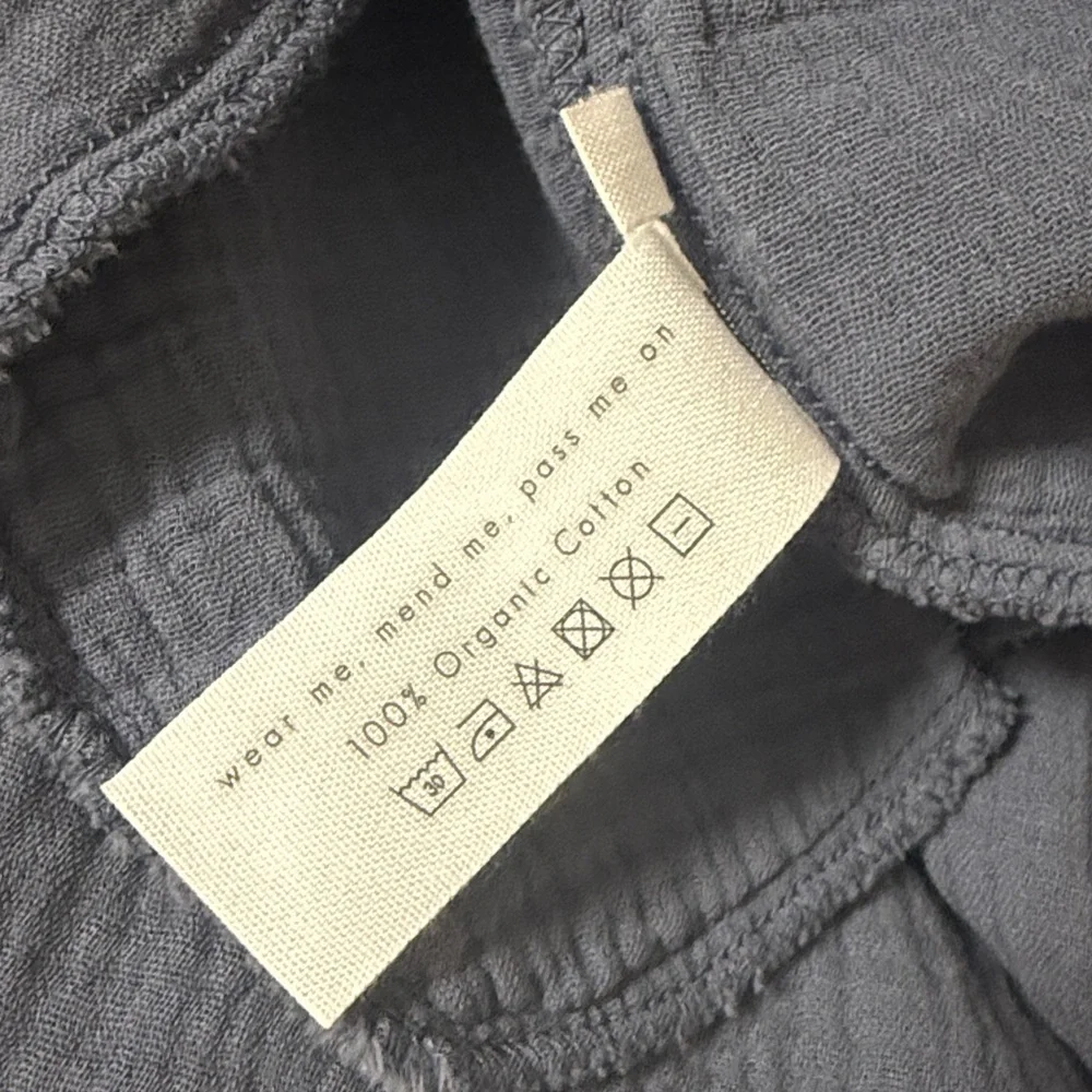 Beaumont Organic Ezili Organic Cotton Dress Pewter Small - Picture 6 of 7